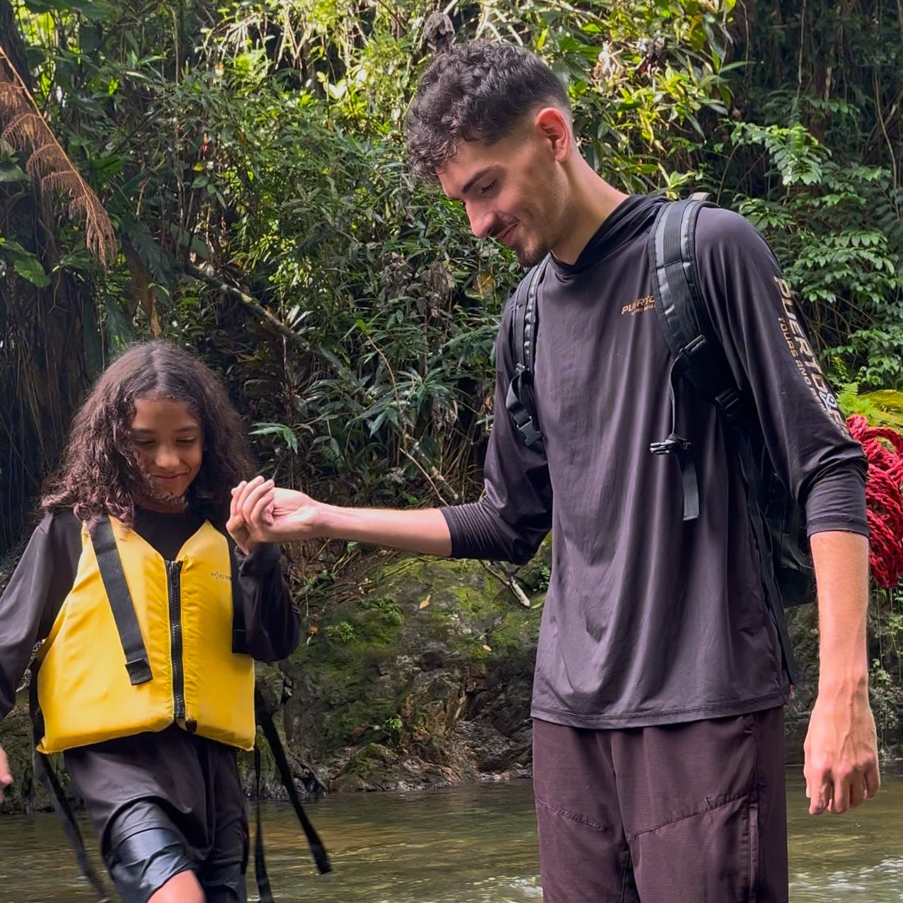 El Yunque Rainforest Tour - hiking, Natural Slides & brunch at Luquillo Beach